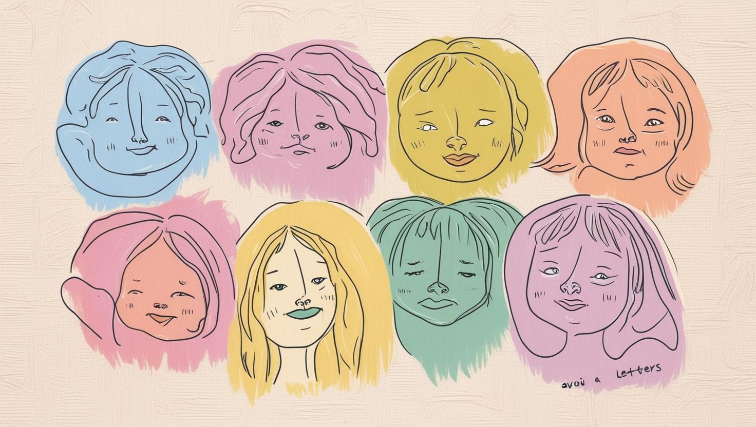 Lienzos abstractos coloridos que ilustran la personalidad de los colores en la pintura abstracta